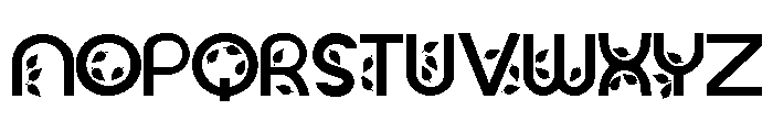 PN Autumn Groove Font UPPERCASE