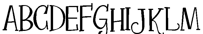 PN Bambicito Font UPPERCASE