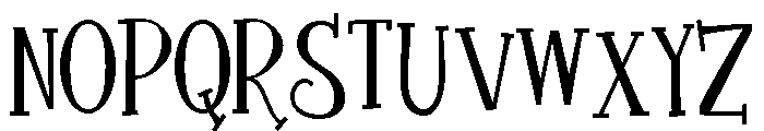 PN Bambicito Font UPPERCASE