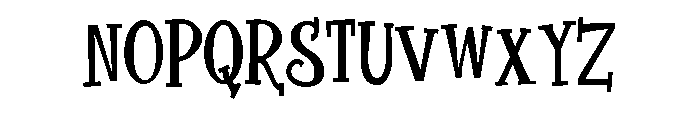 PN Bambicito Font LOWERCASE