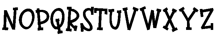 PN Bandit Bold Font UPPERCASE
