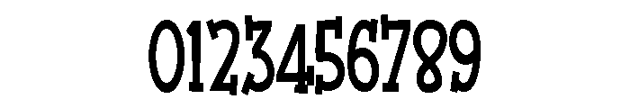PN Bandit Condensed Bold Font OTHER CHARS