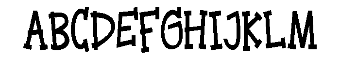 PN Bandit Condensed Bold Font UPPERCASE