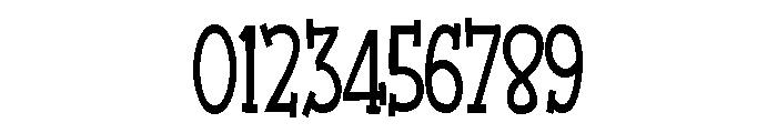 PN Bandit Condensed Font OTHER CHARS