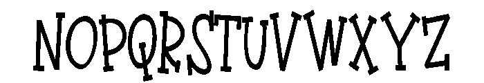 PN Bandit Condensed Font UPPERCASE