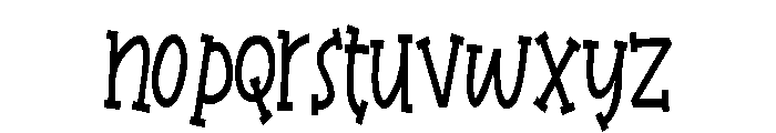 PN Bandit Condensed Font LOWERCASE