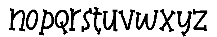 PN Bandit Font LOWERCASE