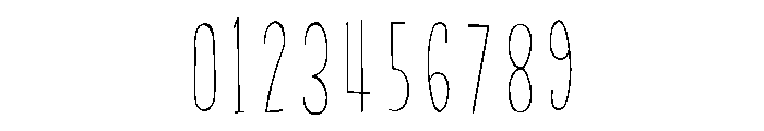 PN Beanpole Condensed Light Font OTHER CHARS