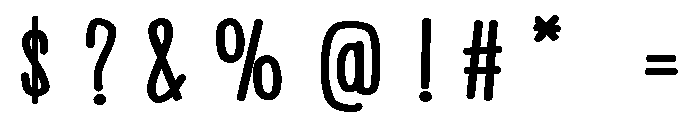 PN Beanpole Expanded Bold Font OTHER CHARS