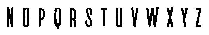 PN Beanpole Expanded Bold Font UPPERCASE