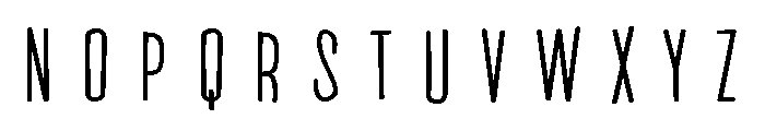PN Beanpole Expanded Book Font UPPERCASE