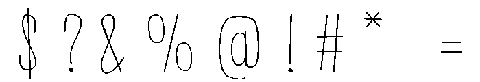 PN Beanpole Expanded Light Font OTHER CHARS