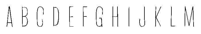 PN Beanpole Expanded Light Font UPPERCASE