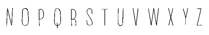 PN Beanpole Expanded Light Font LOWERCASE