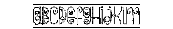 PN Beloved Border Inline FONT