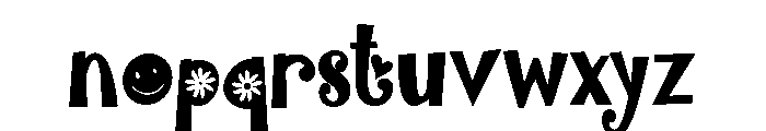 PN Besties Forever Bold Font LOWERCASE