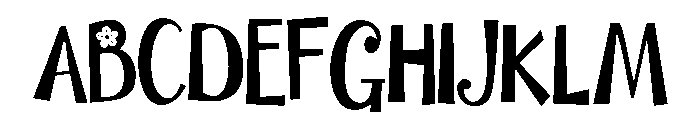 PN Besties Forever Font UPPERCASE