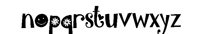 PN Besties Forever Font LOWERCASE