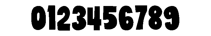 PN Big Belly No Hat Condensed Font OTHER CHARS