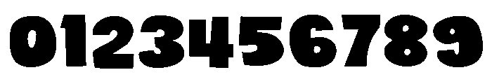 PN Big Belly No Hat Expanded Font OTHER CHARS
