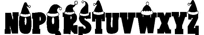 PN Big Belly and Boots Condensed Font UPPERCASE