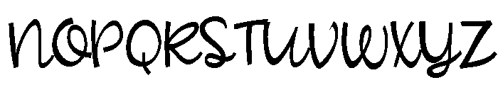 PN Blondasse Condensed Bold Font UPPERCASE