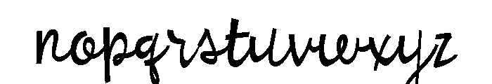 PN Blondasse Condensed Bold Font LOWERCASE