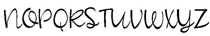 PN Blondasse Condensed Font UPPERCASE