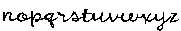 PN Blondasse Expanded Bold Font LOWERCASE