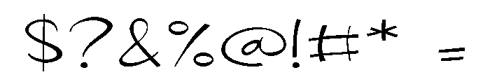 PN Blondasse Expanded Light Font OTHER CHARS