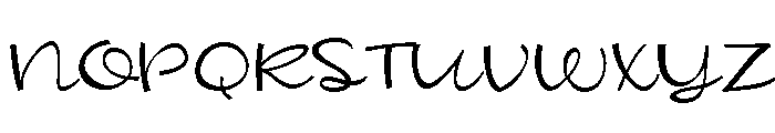 PN Blondasse Expanded Font UPPERCASE