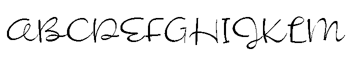 PN Blondasse Light Font UPPERCASE