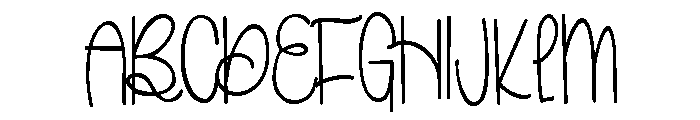 PN Boston Beans Condensed Font UPPERCASE