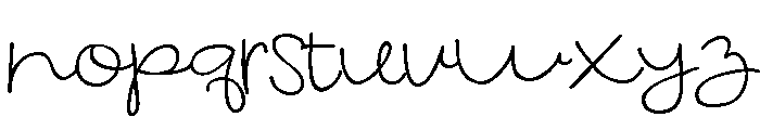 PN Boston Beans Expanded Light Font LOWERCASE