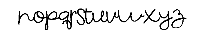PN Boston Beans Font LOWERCASE