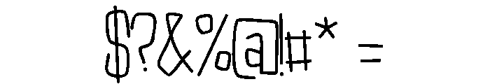 PN Boxster Bold Font OTHER CHARS