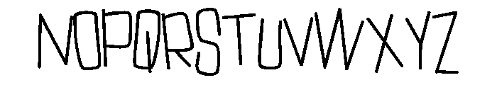 PN Boxster Bold Font UPPERCASE