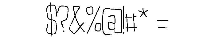PN Boxster Font OTHER CHARS