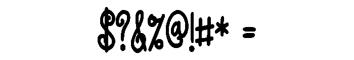 PN Breakfast Burrito Condensed Bold Font OTHER CHARS