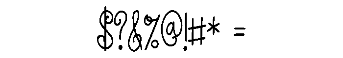 PN Breakfast Burrito Condensed Font OTHER CHARS