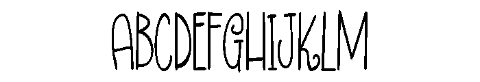 PN Breakfast Burrito Condensed Font UPPERCASE