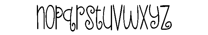 PN Breakfast Burrito Condensed Font LOWERCASE