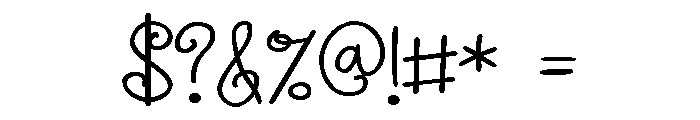 PN Breakfast Burrito Expanded Font OTHER CHARS
