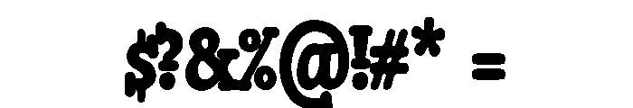 PN Brown Sugar Bold Font OTHER CHARS