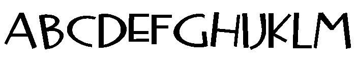 PN Cake Frosting Bold Font UPPERCASE
