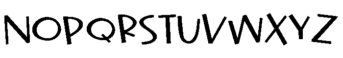 PN Cake Frosting Bold Font UPPERCASE