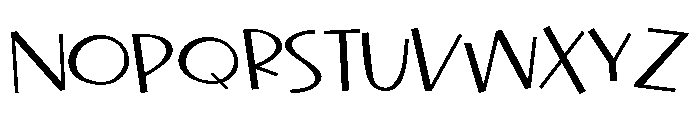 PN Cake Frosting Font UPPERCASE