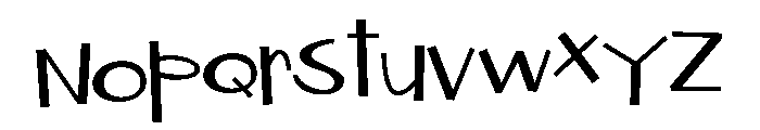 PN Cake Frosting Font LOWERCASE