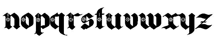 PN Canton Bloom Font LOWERCASE