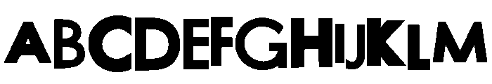 PN Celery Bold Font UPPERCASE